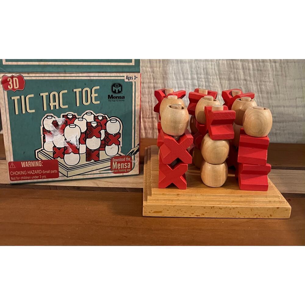 Mensa kids tic-tac-toe game